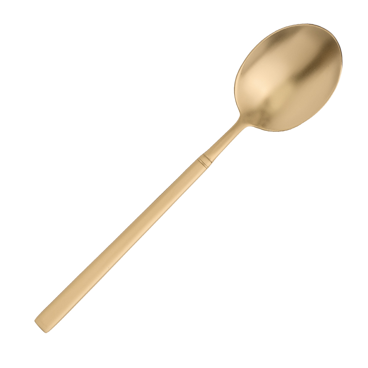 Ложка столовая Грейс Золотая 18/10 3,5 мм 20,5 см. Bonna /12/