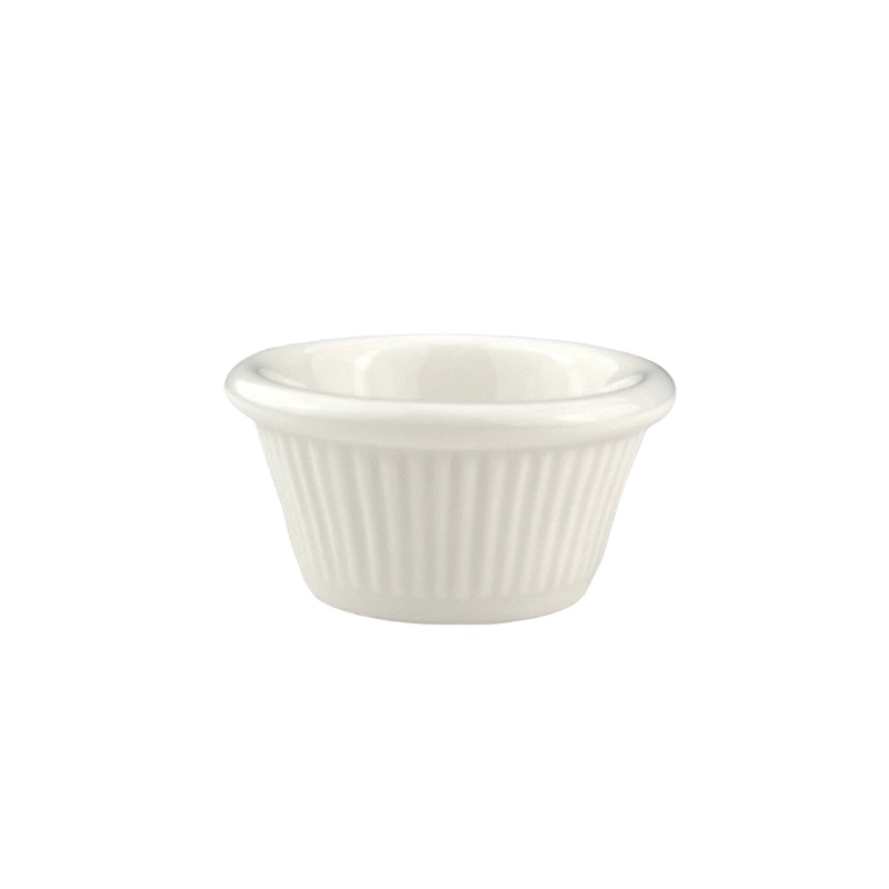 Форма для запекания 75 мл. d=70 мм. (рамекин) Белый 2 Чойс, форма Оптива Bonna /1/24/3456/