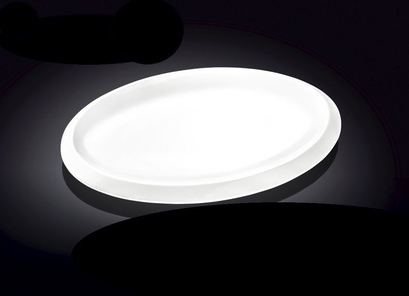 Блюдо овальное 360*240 мм. утолщенный край Wilmax /1/3/18/