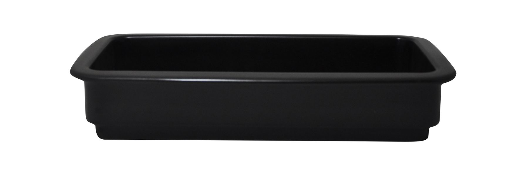 Гастроемкость 1/3 h=100 мм. 325*176 мм. 3,8 л. фарфор черная Pillivuyt /1/ АКЦИЯ