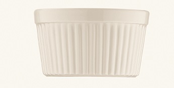 Форма для запекания 210 мл. d=90 мм. (рамекин) Белый, форма Оптива Bonna /1/24/1152/
