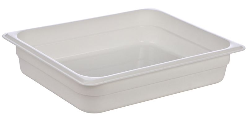 Гастроемкость 1/2 h= 65 мм. 325*265 мм. 3,8 л. п/п белая /1/14/