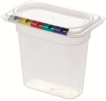 Гастроемкость 1/9 h=150 мм. 176*108 мм. 2,4 л. п/п прозрачная /1/12/