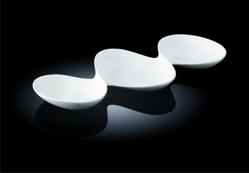 Менажница 3-х секц. d=135/165/135 мм. Wilmax /1/3/18/