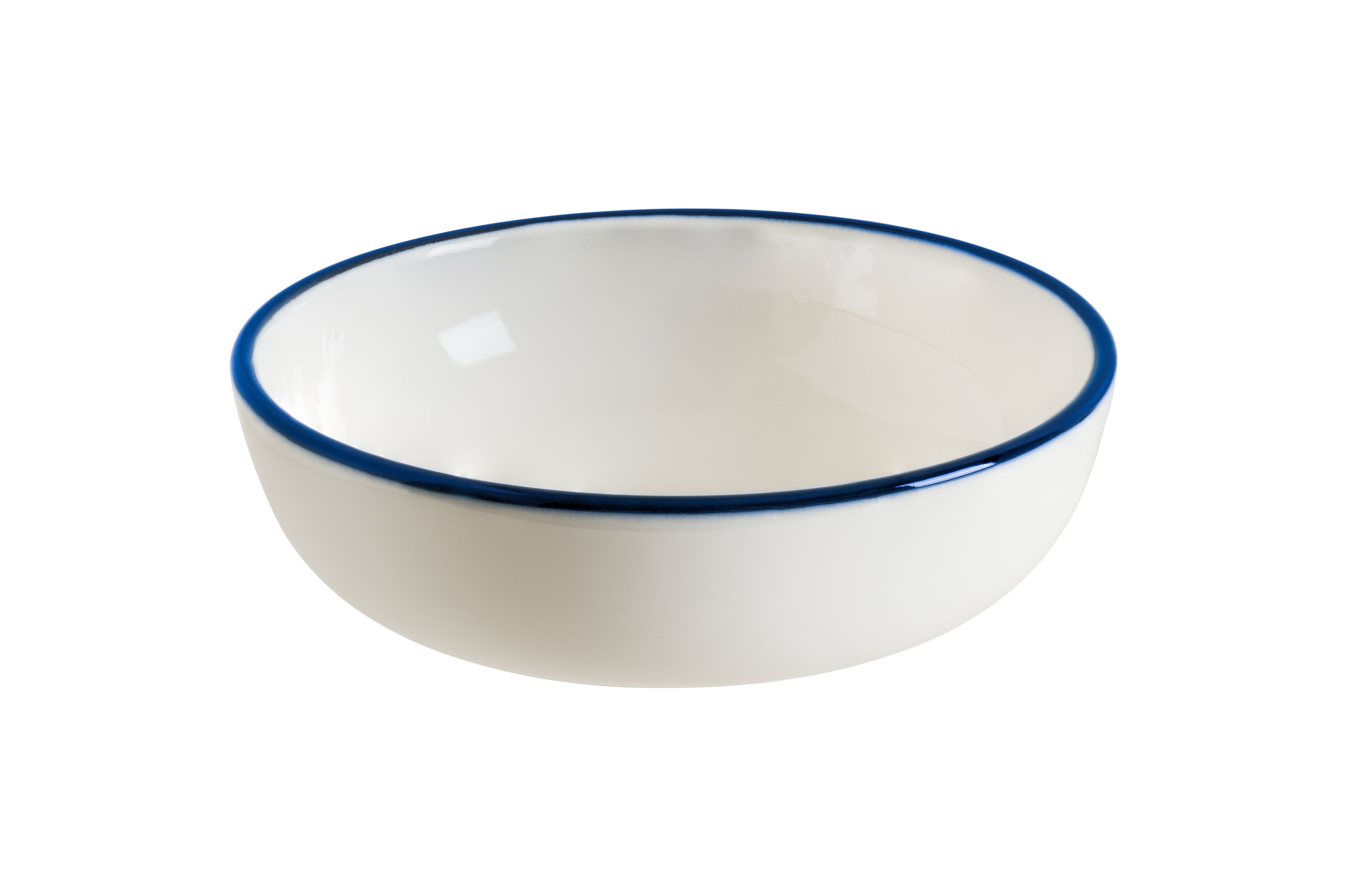 Салатник d=140 мм. 350 мл. h=50 мм. штабелир. Линеа Синий, форма Хюгге Bonna /1/12/