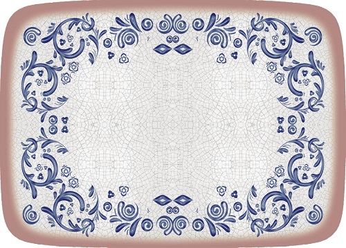 Блюдо прямоуг. 230*160 мм. Виенто, форма Мув Bonna /1/12/1260