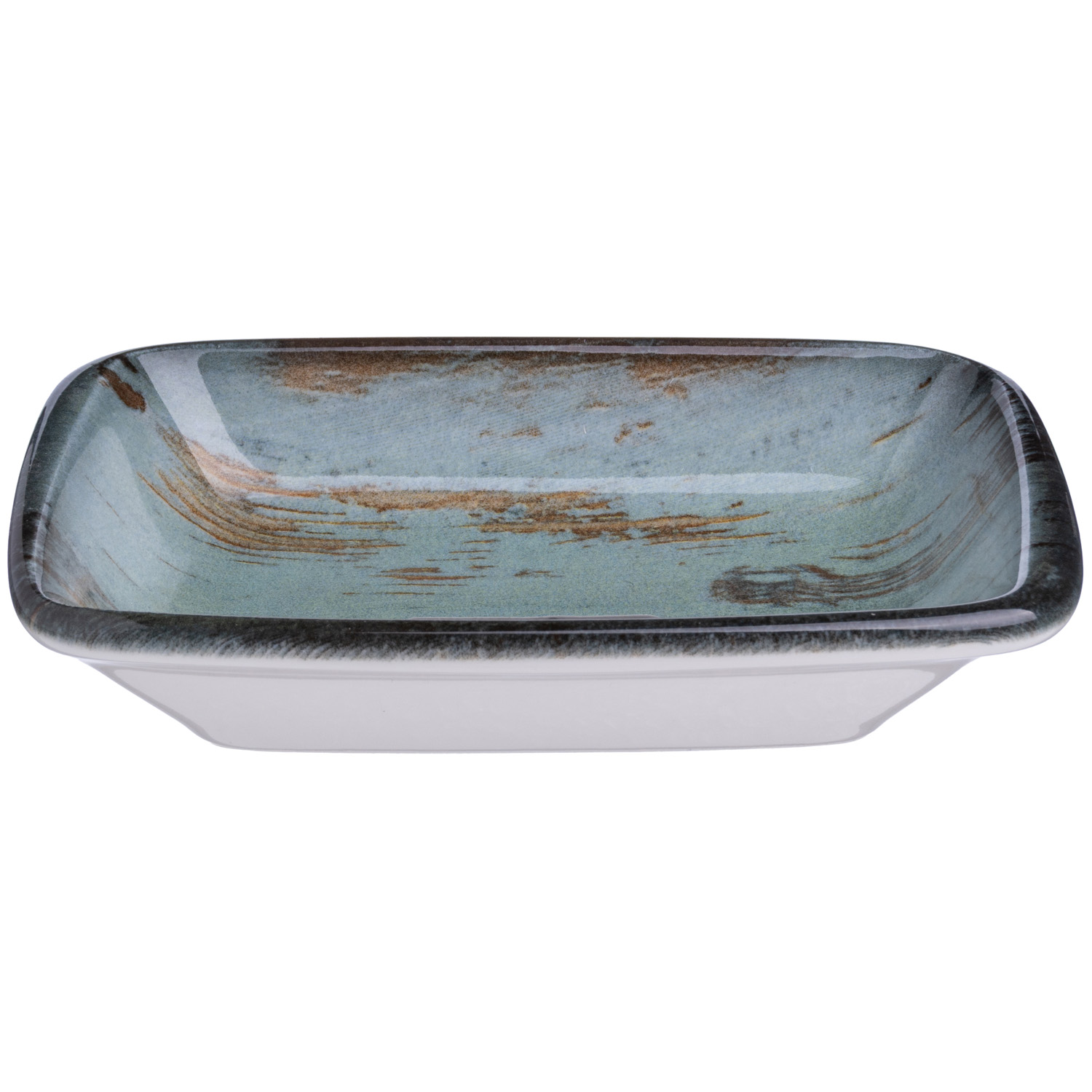 Соусник 100 мл. 140*85 мм. h=30 мм. касалетка Мадера, форма Мув Bonna /1/12/3168/