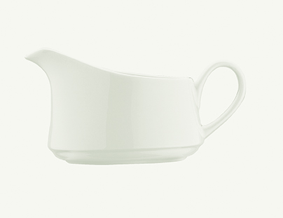 Соусник 150 мл. 70*45 мм. h=70 мм. Белый, форма Банкет Bonna /1/12/864/