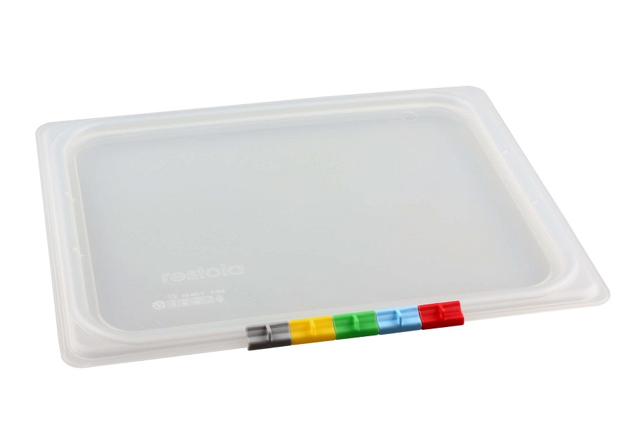 Крышка для гастроем. 1/2 п/п прозрачная /1/8/