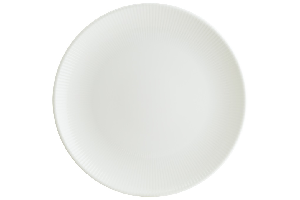 Тарелка d=170 мм. Ирис Белый, форма Гурмэ Bonna /1/12/1728/