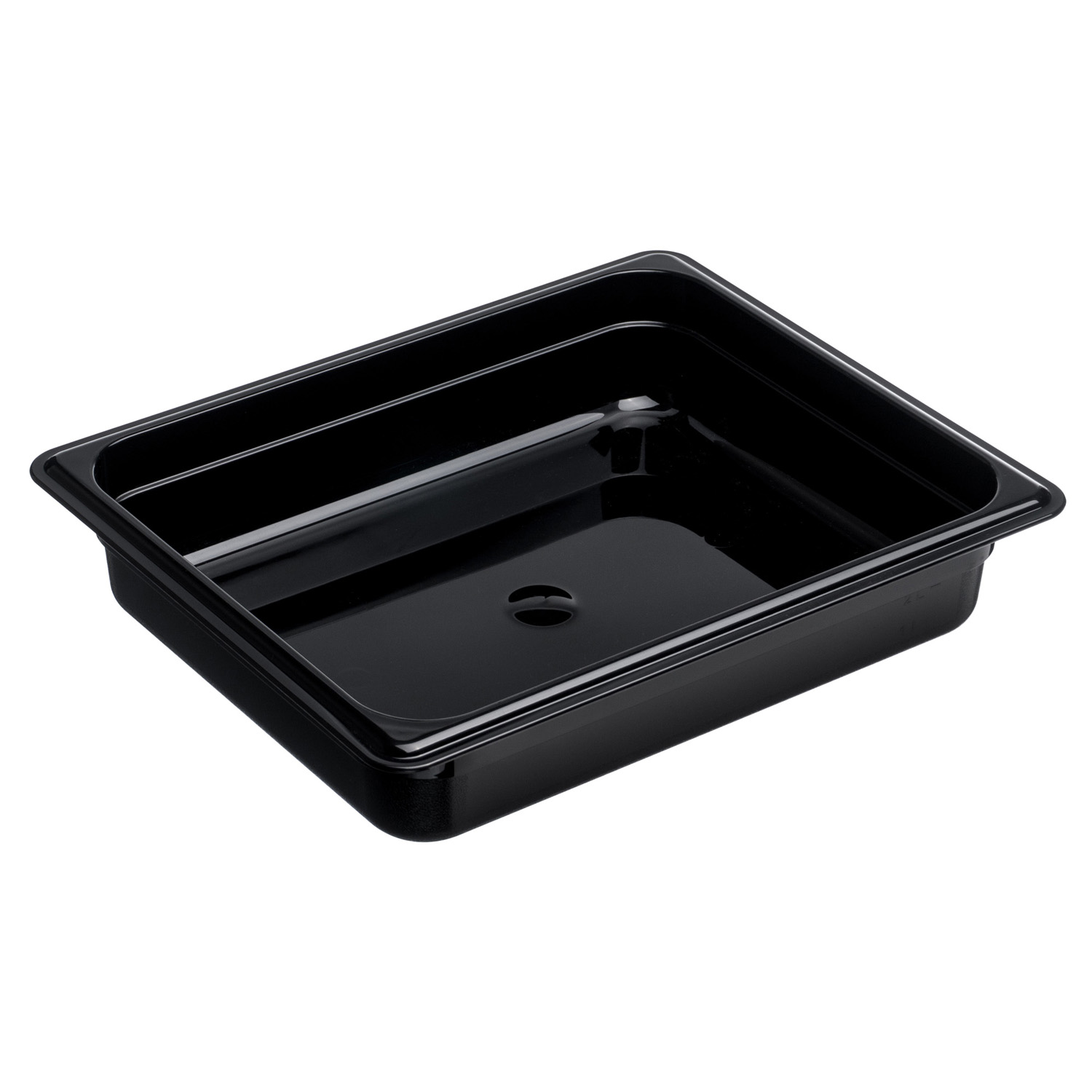 Гастроемкость 1/2 h= 65 мм. 325*265 мм. 4 л. поликарб черная GP /1/12/