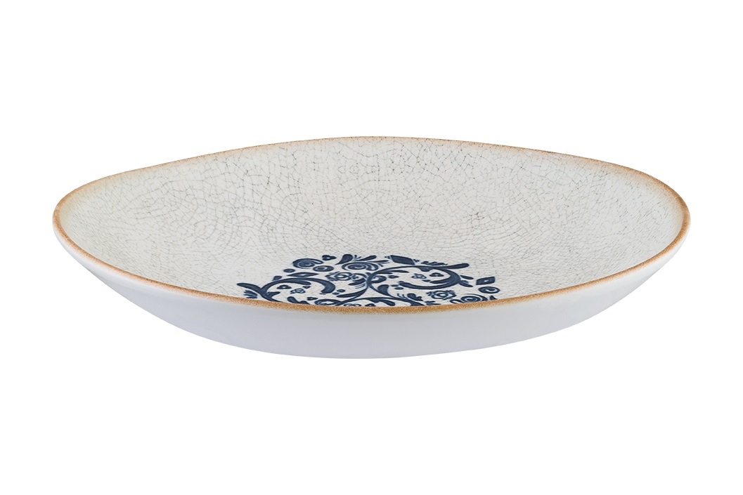 Тарелка d=260 мм. глубокая 1000 мл. h=47 мм. Виенто, форма Ваго Bonna /1/6/432/