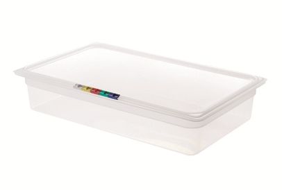 Гастроемкость 1/1 h=100 мм. 530*325 мм. 13,3 л. п/п прозрачная /1/6/