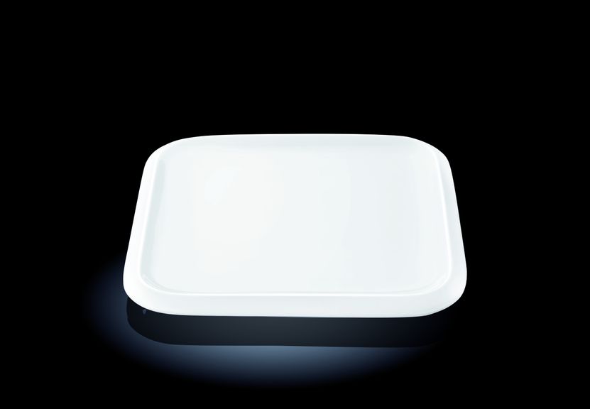 Тарелка квадр. 255*255 мм. утолщенный край Wilmax /1/3/18/