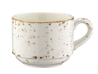 Чашка 80 мл. кофейная d=59 мм. h=48 мм. штабелир. Грейн (блюдце 62806), форма Банкет /1/6/1776/