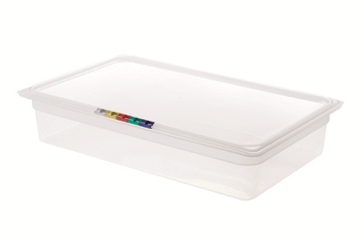 Гастроемкость 1/1 h= 65 мм. 530*325 мм. 8,5 л. п/п прозрачная /1/7/