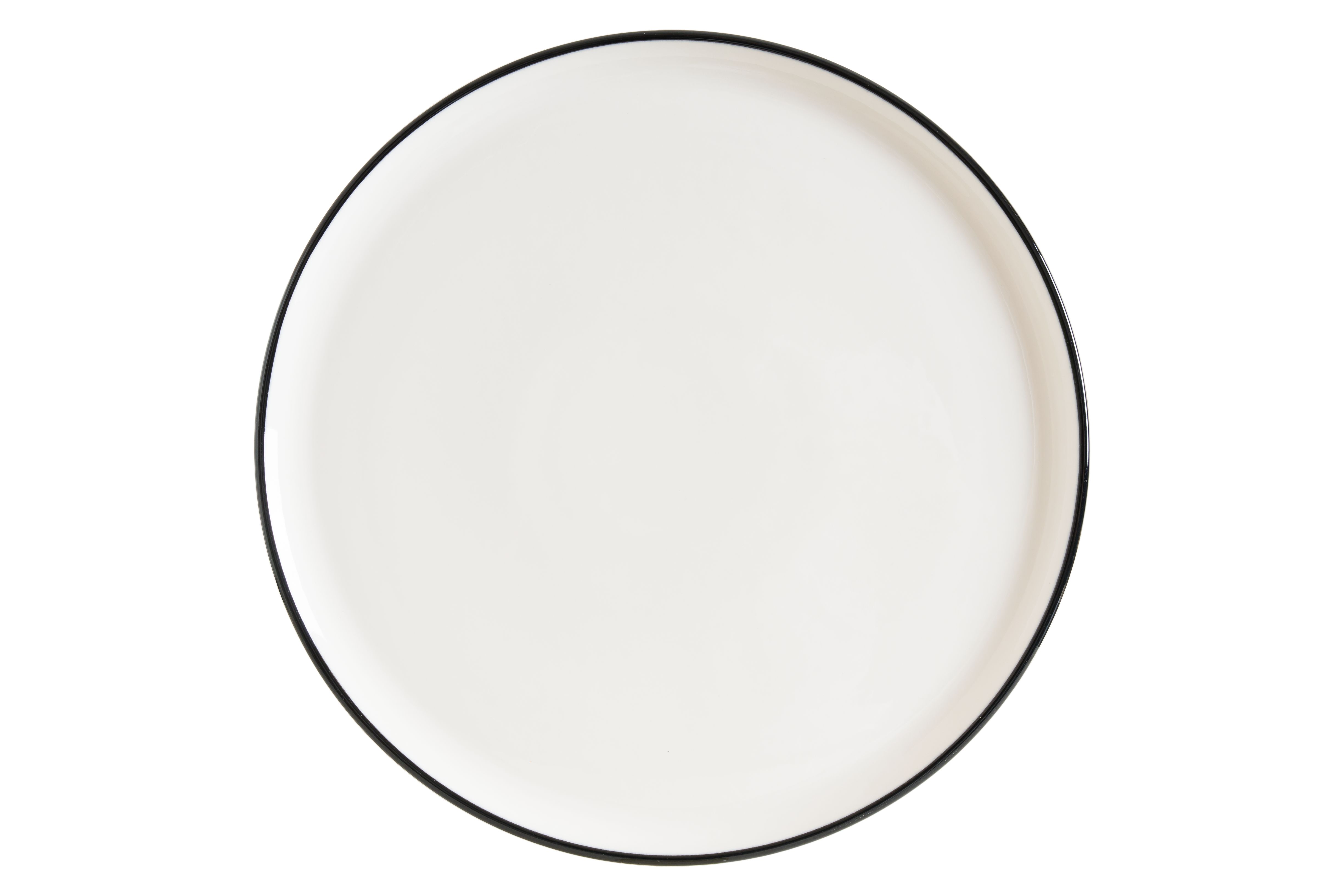 Блюдо для пиццы d=320 мм. Линеа Черный, форма Гурмэ Bonna /1/6/348/