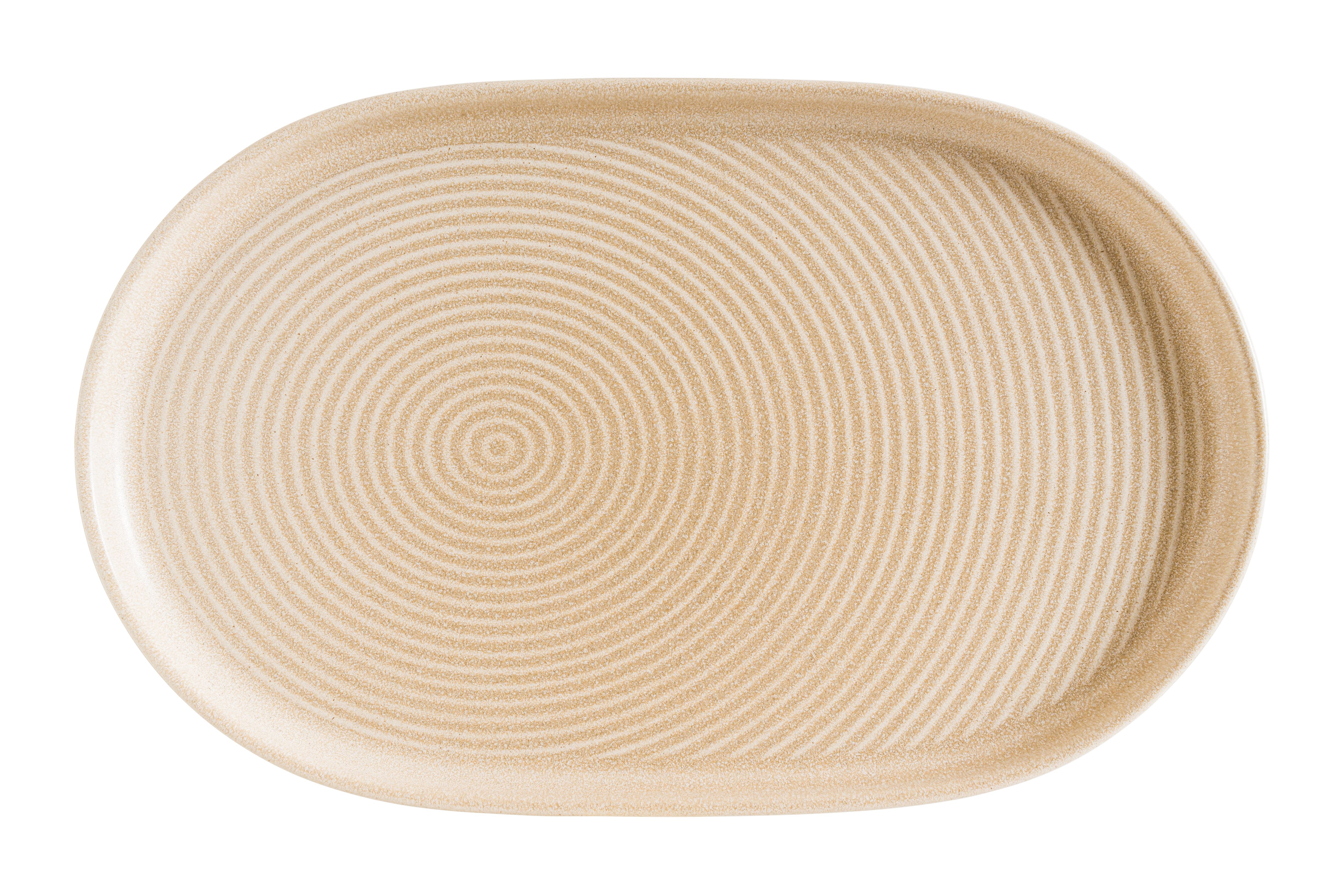 Блюдо овальное 335*180 мм. Мираж Bonna /1/6/612/