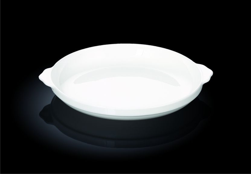 Форма для запекания 450 мл. d=200 мм. h=30 мм. с ручками Wilmax /1/6/36/