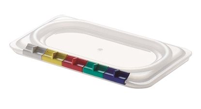 Крышка для гастроем. 1/9 п/п прозрачная /1/18/