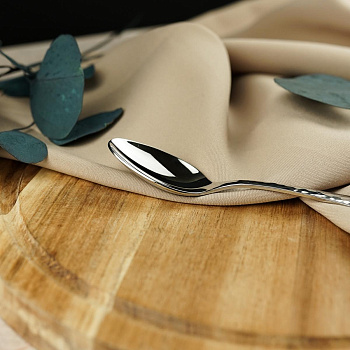 Ложка чайная, "New Scales" цвет серебро