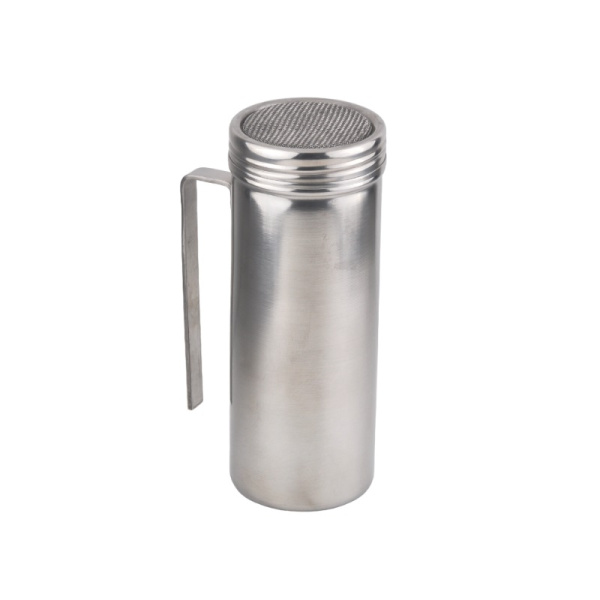 Емкость для сыпучих прод. 0,5 л. d=70 мм. h=185 мм. с мелк. сеткой и ручкой нерж. MGsteel /1/6/72/