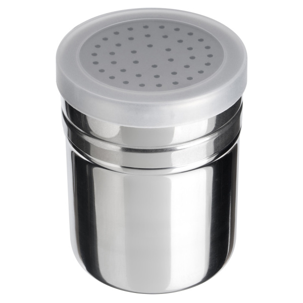 Емкость для сыпучих прод. 0,3 л. d=70 мм. h=100 мм. с мелк. отверст. нерж. MGprof /1/