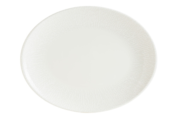 Блюдо овальное 250*190 мм. Белый Редикс, форма Мув Bonna /1/12/756/