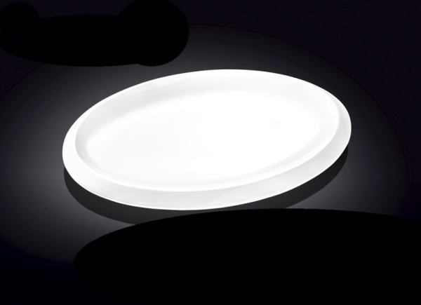 Блюдо овальное 360*240 мм. утолщенный край Wilmax /1/3/18/