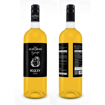 Сироп Юдзу «AGROBAR»  (Yuzu), 1 л