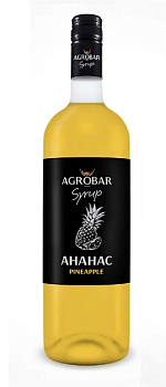 Сироп Ананас (Pineapple Syrup)  «AGROBAR»  1 л