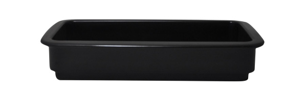 Гастроемкость 1/3 h=100 мм. 325*176 мм. 3,8 л. фарфор черная Pillivuyt /1/ АКЦИЯ