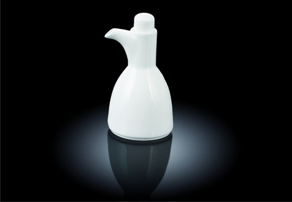 Бутылка для масла и уксуса 230 мл. d=70 мм. h=120 мм. Wilmax (блюдце 47707) /1/6/72/