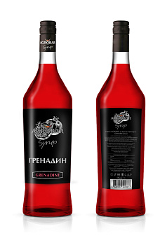 Сироп Гренадин (Grenadine Syrup) «AGROBAR» 1 л