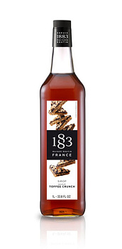 Сироп 1883 Хрустящая ириска 1л TOFFEE CRUNCH