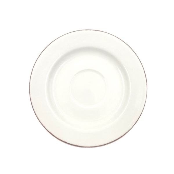 Блюдце d=160 мм. Ретро коричневый край (чашка 69214, 69212), форма Банкет Bonna /1/6/1848/ ВДОХНОВЕНИЕ