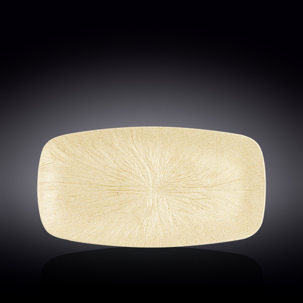 Блюдо прямоуг. 355*190 мм. Сэнд Wilmax /1/12/