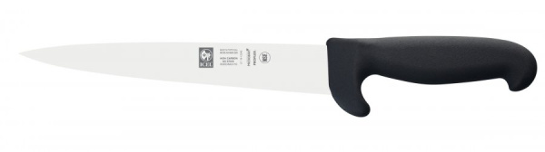 Нож разделочный 220/350 мм. черный с доп. защитой PROTEC Icel /1/6/