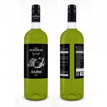 Сироп Лайм (Lime) «AGROBAR» ,1 л