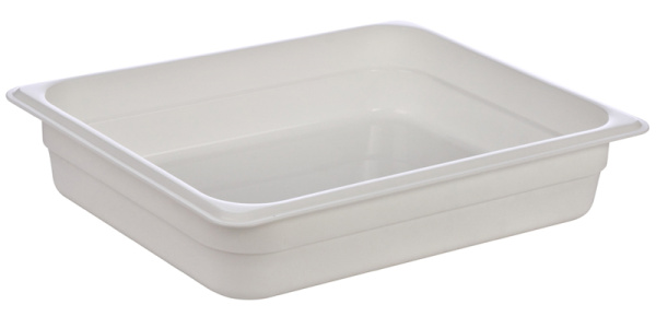 Гастроемкость 1/2 h= 65 мм. 325*265 мм. 3,8 л. п/п белая /1/14/