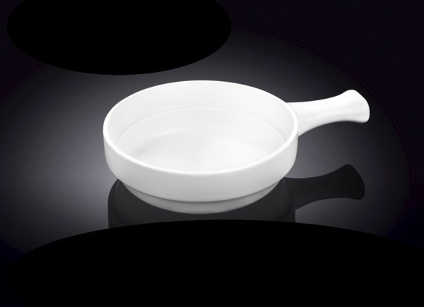 Форма для запекания 300 мл. d=125 мм. с ручкой Wilmax /3/36/