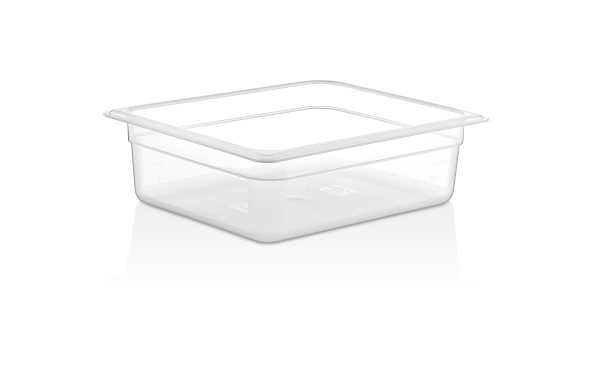 Гастроемкость 1/2 h=100 мм. 325*265 мм. 5 л. п/п прозрачная GP /1/12/