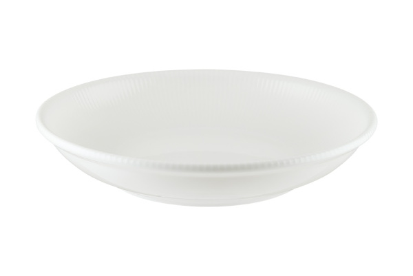 Салатник d=130 мм. 220 мл. h=38 мм. Ирис Белый, форма Гурмэ Bonna /1/12/1248/