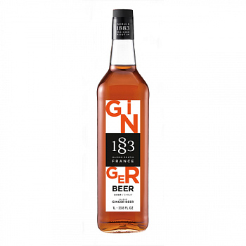 Сироп 1883 Имбирное Пиво (Ginger Beer), 1 л