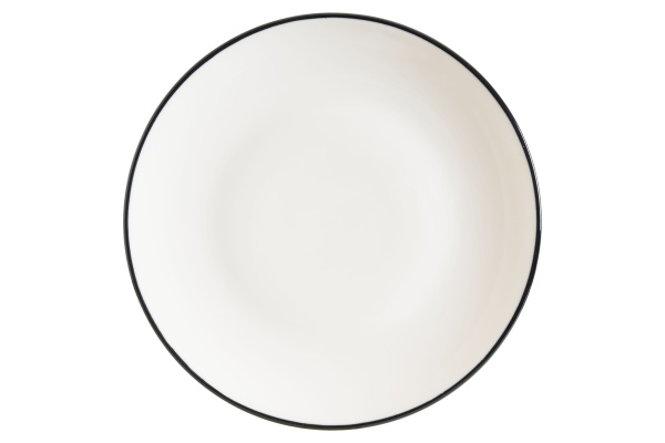 Тарелка d=230 мм. Линеа Черный, форма Гурмэ Bonna /1/12/1560/