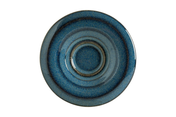 Блюдце d=120 мм. Оушн Хало (чашка 74412) широкая полоска Bonna /1/6/