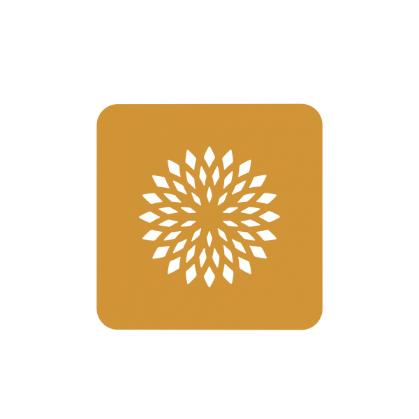 Трафарет для декора блюд d=100 мм. h=1 мм. Цветок лотоса силикон Silikomart /2/10/