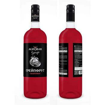 Сироп Грейпфрут (Grapefruit Syrup) «AGROBAR» 1 л.