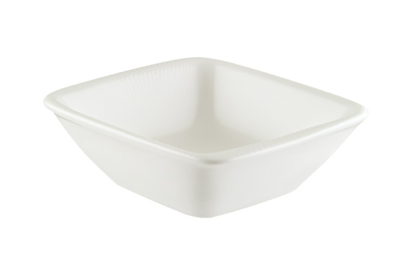 Соусник 80 мл. 80*85 мм. h=28 мм. Ирис Белый, форма Мув Bonna /1/24/4608/