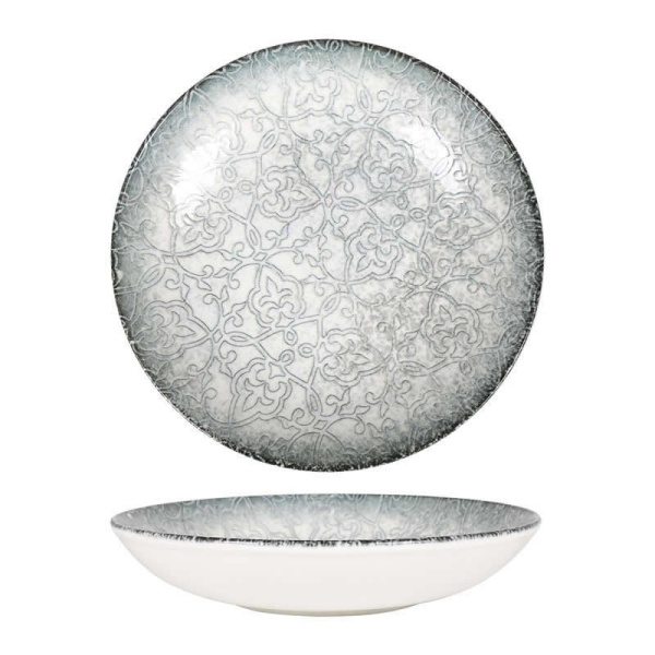 Тарелка d=230 мм. глубокая 1000 мл. h=45 мм. Текендама, форма Банкет Bonna /1/6/